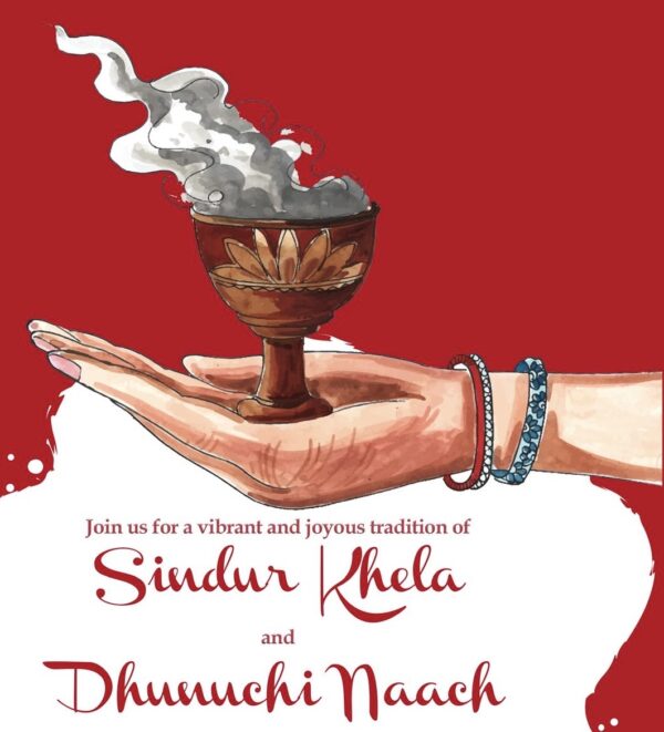Sindoor Khela and Dhunuchi Naach